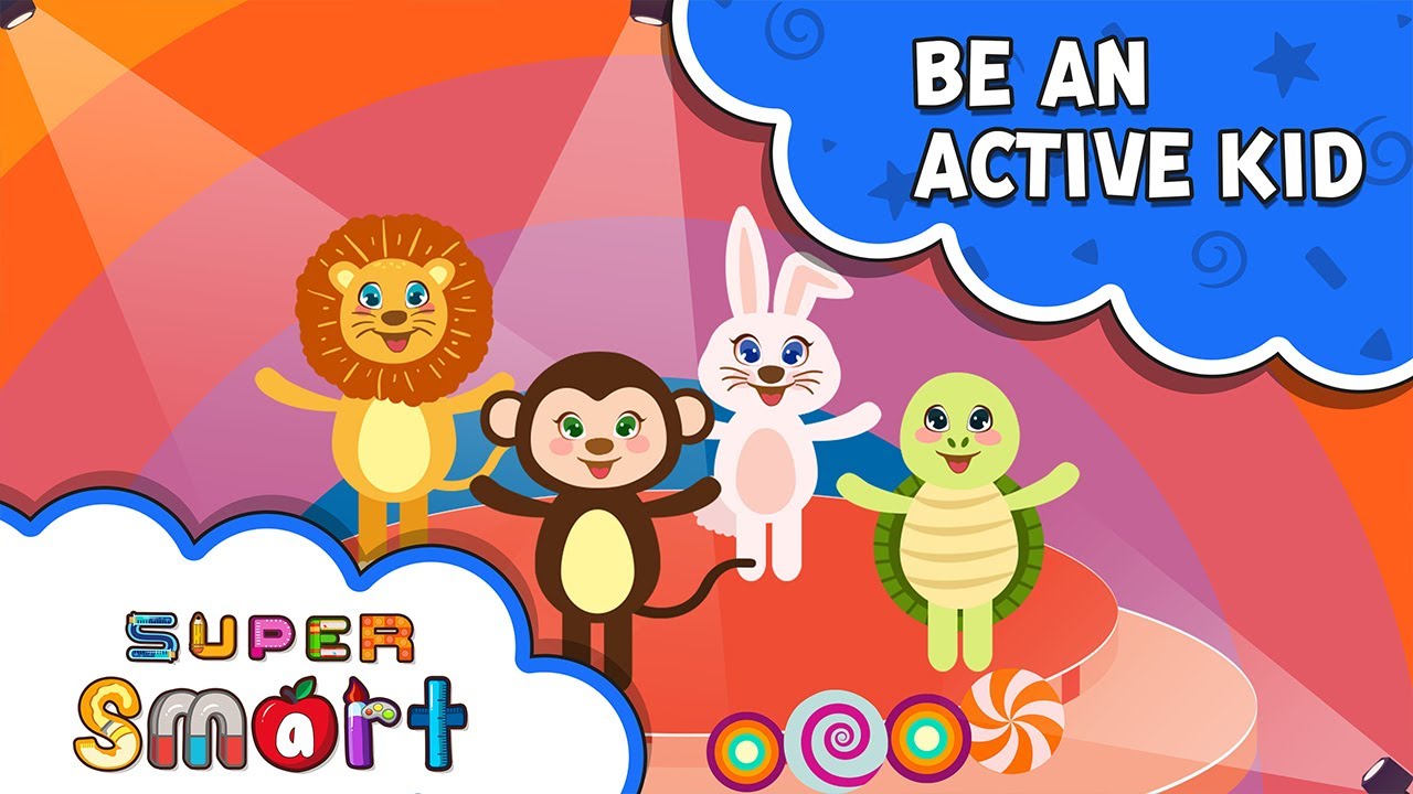 Lets Move Move Move | Super Smart Kids Learning TV