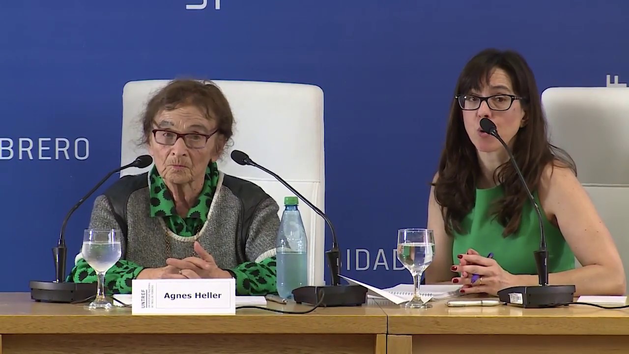 Conferencia completa Ágnes Heller en la UNTREF: "Lo que queda de Lukács"