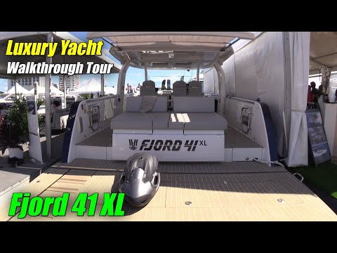 Performance & Elegance ! 2023 Fjord 41 XL Luxury Yacht
