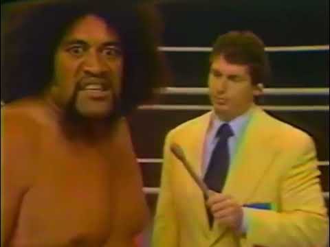 Tony Garea / Lou Albano & Wild Samoans Highland Park, NJ promos - aired 9/20/80