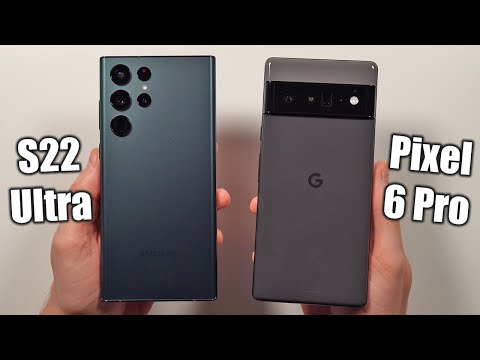 Samsung S22 Ultra vs Google Pixel 6 Pro 🔥 Speed Test