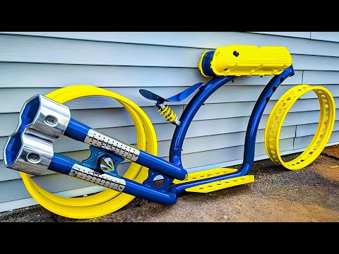 UNGEWÖHNLICHE FAHRRÄDER UND MOTORRÄDER, DIE DU GERNE FAHREN WÜRDEST