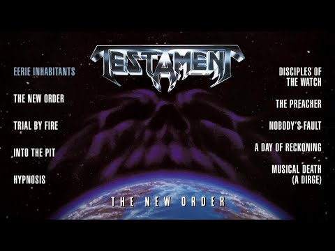TESTAMENT - The New Order (OFFICIAL FULL ALBUM STREAM)