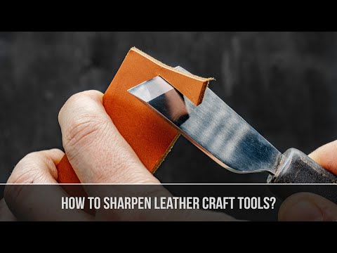 Make Leather Craft Tools Sharp Again