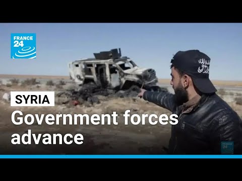 Syrian government forces advance in previously Kurd-held territory • FRANCE 24 English