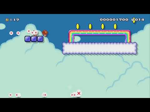 Rainbow Run! [20s] by SevenSocks - Super Mario Maker 2 - No Commentary 1bu