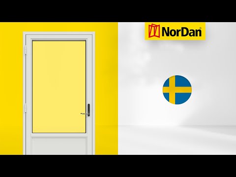 Montering: NorDan NTech Balkongdörr (Svenska)