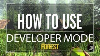 The Forest - How to use Developer Mode