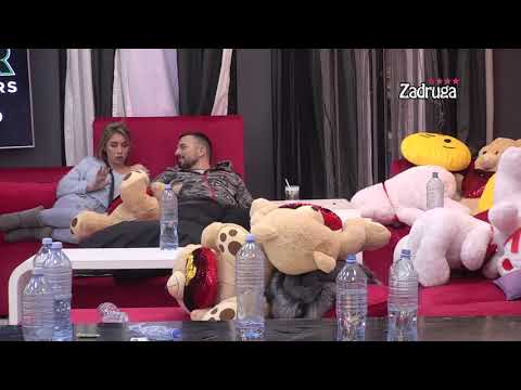 Zadruga 4 - Tomović i Teodora razgovaraju na garnituri o Mini  - 13.02.2021.