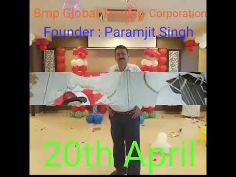 Paramjit Singh Rooprai Founder of BMP Birthday video