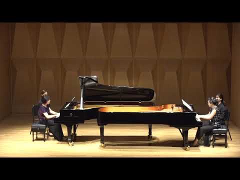 Guastavino Tres Romances for Two Pianos by Eun-Kyung Hong and Okkyu Lee