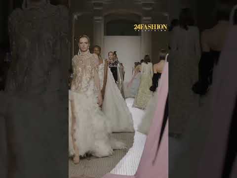 The Finale - Celia Kritharioti Haute Couture AW 23-24. #shorts #hautecouture #fashiontv #couture