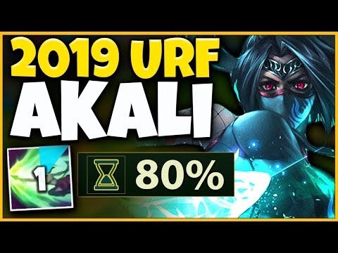 *46 KILLS IN 18 MINS* I GOT AKALI IN URF 2019 (THIS ISN’T FAIR) - League of Legends