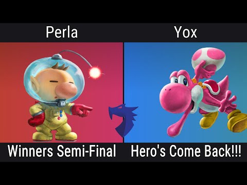 Hero's Come Back! Winners Semi-Final - Perla (Olimar) Vs. Yox (Yoshi) - SSBU