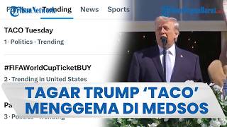 Tagar Trump 'Taco' Menggema di Media Sosial setelah Ancamannya Ngebom Iran Berakhir Gencatan