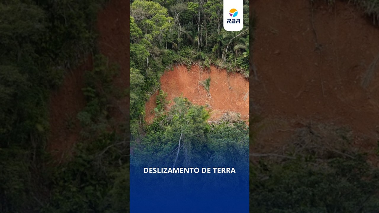 Deslizamento coloca moradores de Apiúna em alerta