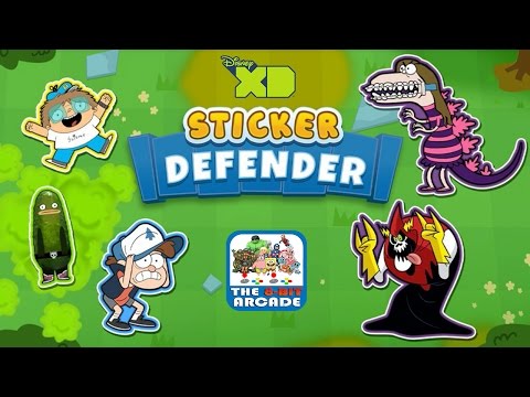 Disney XD: Sticker Defender - Fight Off Invading Enemies With Stickers (Disney XD Games) Video