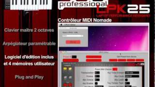 Akai Pro LPK25 - Video