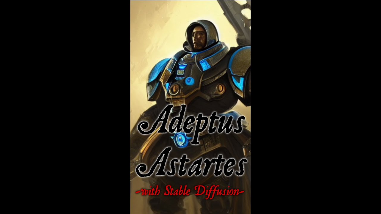 What does STABLE DIFFUSION think of ADEPTUS ASTARTES?