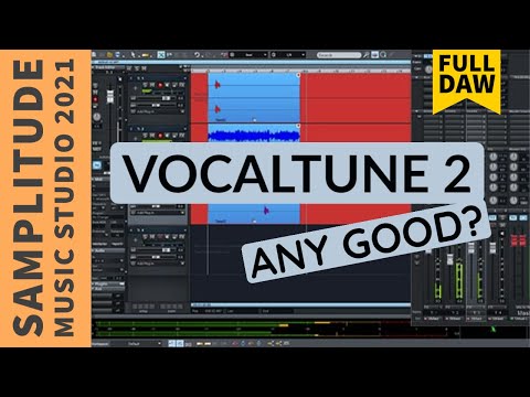 MAGIX Samplitude Music Studio 2021 - VocalTune 2 Pitch Correct | Any Good?