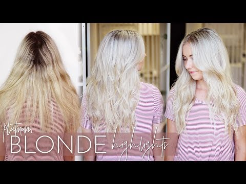 Platinum Blonde Highlights - My Favorite Highlighting Technique (Formulas included!)
