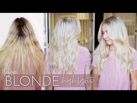 Platinum Blonde Highlights - My Favorite Highlighting...