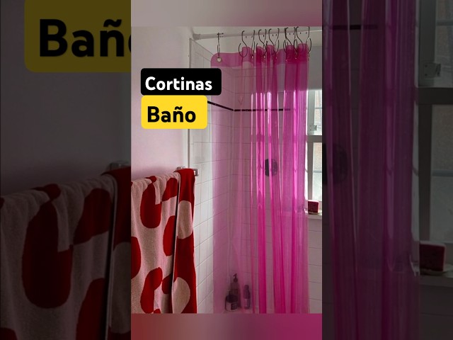 Vídeo relacionado con Elegante cortina de baño Cozyswan de PEVA de 182 x 182 cm (diseño de conchas marinas)