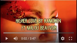 HIGHER LOVE  by Kamoken ft Malou Beauvoir (Lyric video)