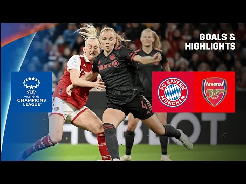 HIGHLIGHTS | FC Bayern München - Arsenal -- UEFA Women's Champions League 2022-23 (Deutsch)