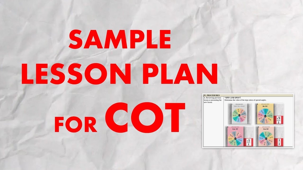 Sample Lesson Plan in Math 9 for CO in the New Normal ǀ PPST ǀ COT #LessonPlan