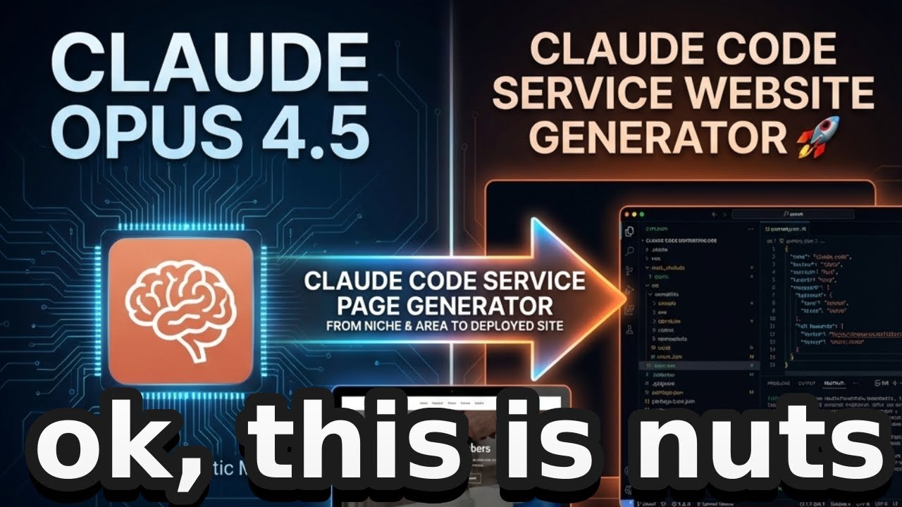 New Claude Code 3.0 is ABSOLUTELY ABSURD (OPUS 4.5)