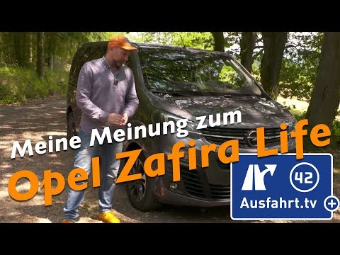 Meine Meinung zum 2019 Opel Zafira Life Tourer M 177 PS