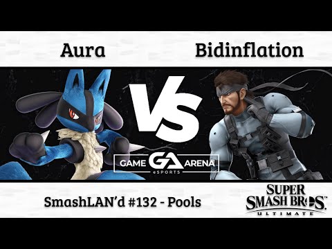 SmashLAN'd 132: Aura (Lucario) vs. Rinrin (Snake) - Pools