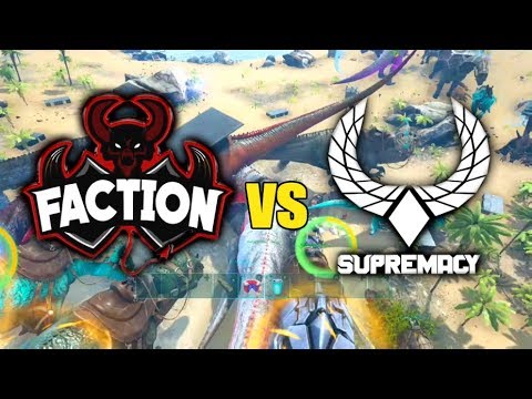 FACTION VS SUPREMACY!? INTRODUCING FACTION 2.0 - ARK SURVIVAL MEGA WAR
