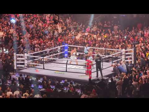 Jake Paul Knocks Out Tyron Woodley! + Crowd Reaction