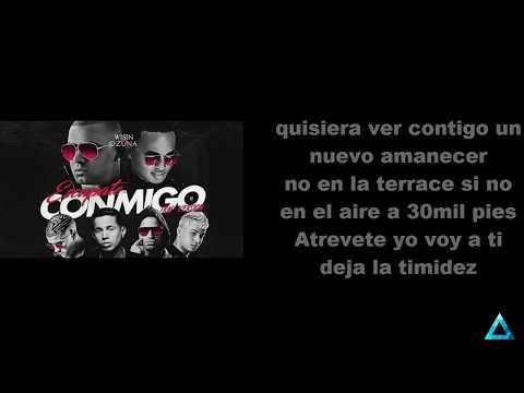 Wisin - Escápate Conmigo ft  Ozuna, Bad Bunny, De La Ghetto, Arcángel, Noriel, Almighty LETRA
