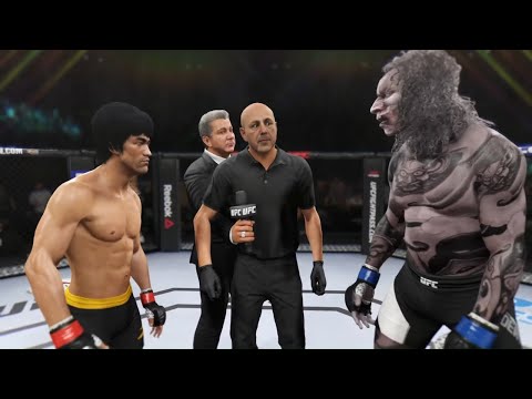 Bruce Lee vs. Creepy Death - EA Sports UFC 2 - Epic Fight