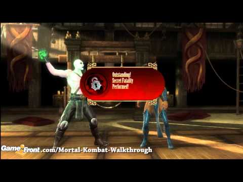 Mortal Kombat - Fatalities - Walkthrough -  Quan Chi - On Your Knees