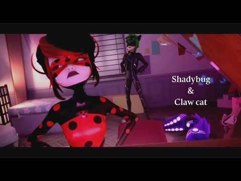 Shadybug and Claw noir amv / Miraculous Ladybug VA remix