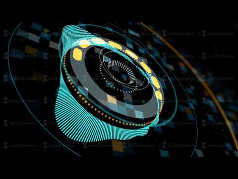 Abstract colorful bass beat motion background. Animation. Audio equalizer for night clubs, dance