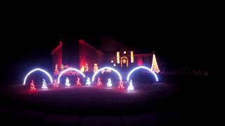 Walking in a Winter Wonderland Light Show 2018