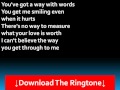 Shania Twain - Youve got a way Lyrics 