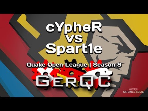 nemiga cYpheR vs Spart1e | QuakeOpenLeague | Season 8 - EU Elite Finals