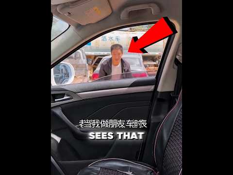 His Friend Refused a Ride… So He Smashed the Window! 😳💥