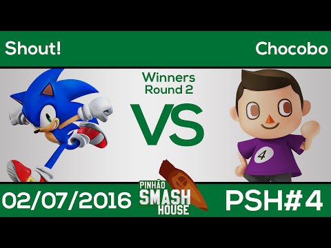[PSH #4] Shout! (Sonic) vs Chocobo (Villager) - Winners Round 2