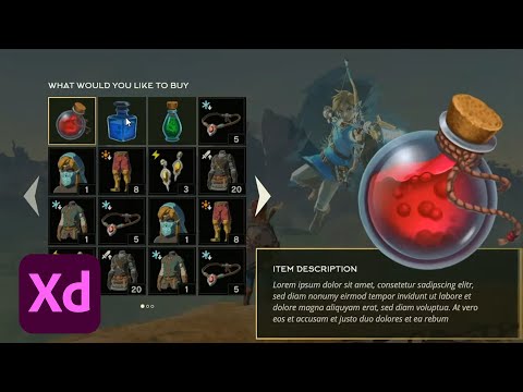 Zelda Inspired Mobile App with Brandon Groce - 1 of 1 | Adobe Creative Cloud