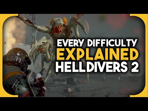 Here is every difficulty in Helldivers 2