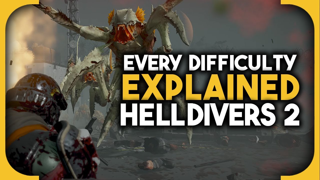 Here is every difficulty in Helldivers 2