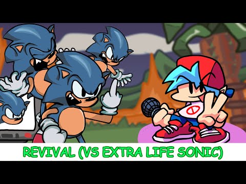 Friday Night Funkin' HIGH EFFORT REVIVAL - FNF MOD - (VS Extra Life Sonic)