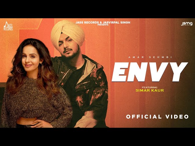 Envy Lyrics English Translation – Amar Sehmbi | Simar Kaur